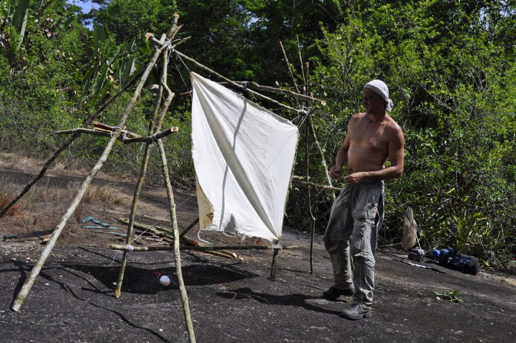 Installation du piège lumineux