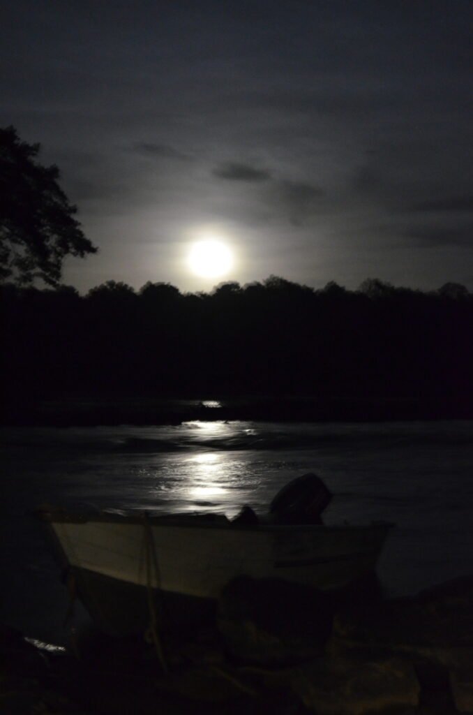 Clair de lune sur l'Approuague